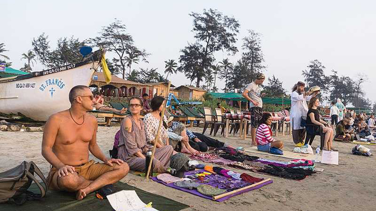 Hippies in Goa